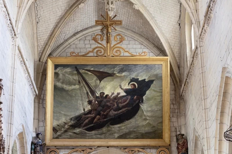 Chiesa di San Giacomo. Le Tréport. Senna Marittima